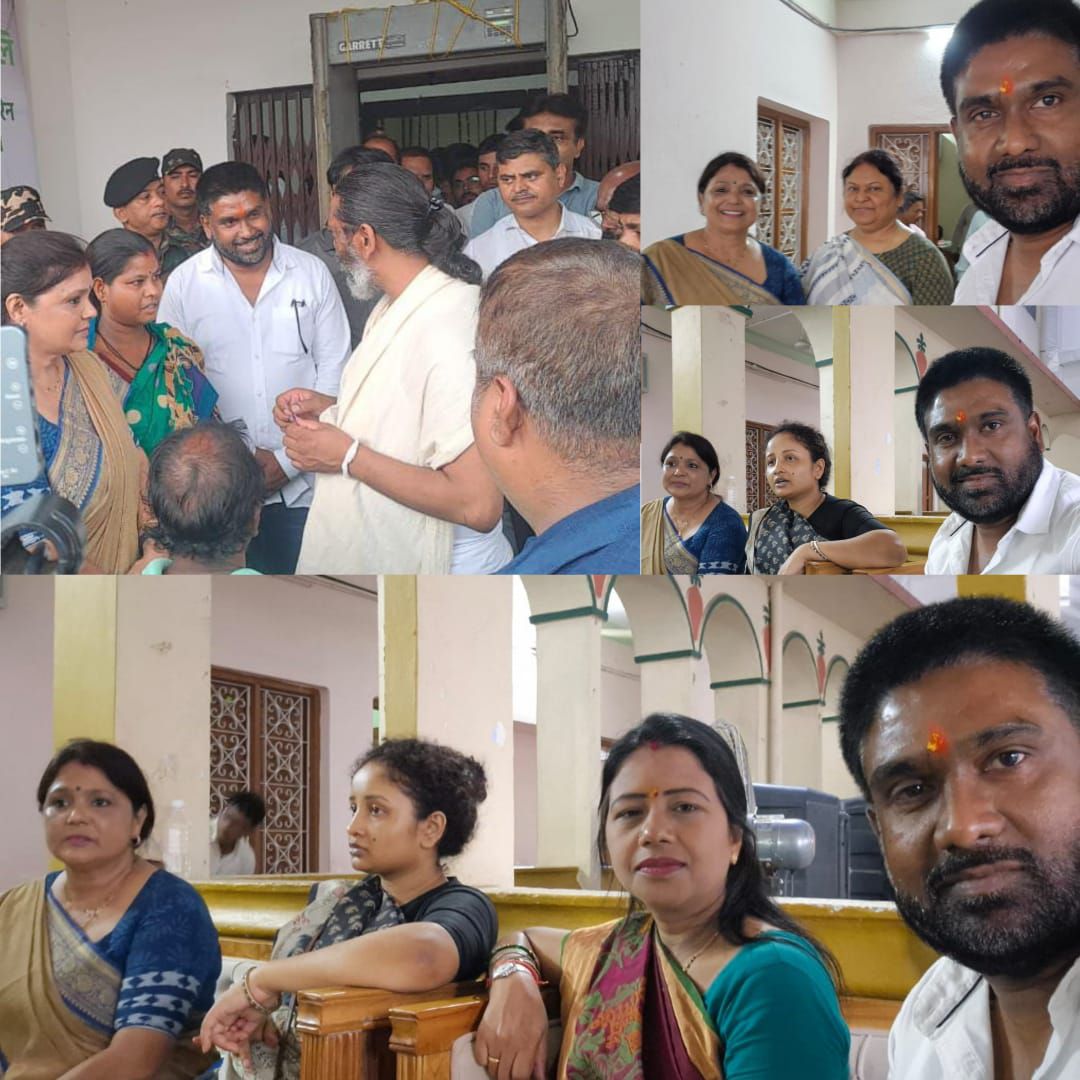 नेमरा पहुंचे झामुमो नेत्री नीलम मिश्रा व सूरज महतो