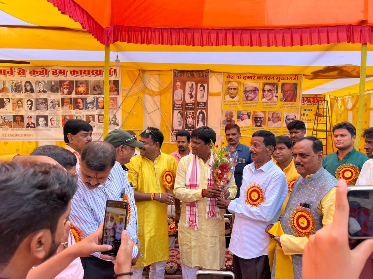 सिनीडीह में काफी हर्षोल्लास के साथ मनायी गयी चित्रगुप्त पूजा,भारी संख्या में हुआ महिला – पुरुष चित्रांशों का जुटान