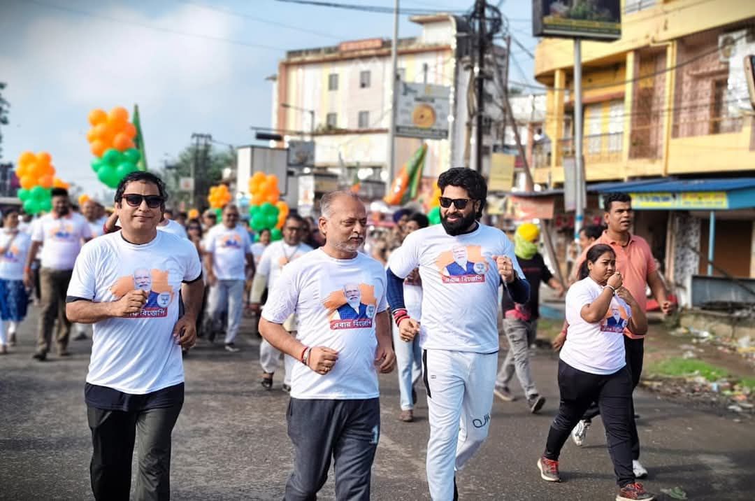 आसनसोल में ‘रन फॉर यूनिटी’ का भव्य आयोजन